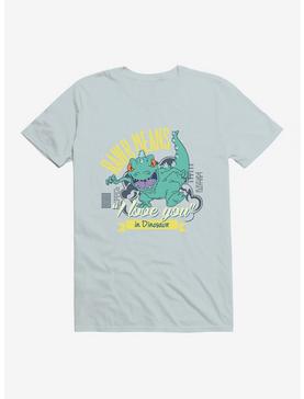 Rugrats Reptar Rawr Means I Love You In Dinosaur T-Shirt, LIGHT BLUE, hi-res