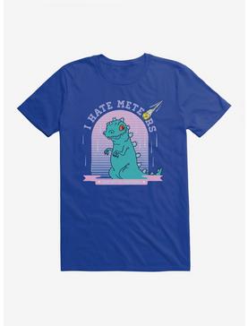 Rugrats Reptar Say No To Meteors T-Shirt, ROYAL BLUE, hi-res