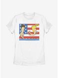 Beavis And Butthead Americana Womens T-Shirt, WHITE, hi-res