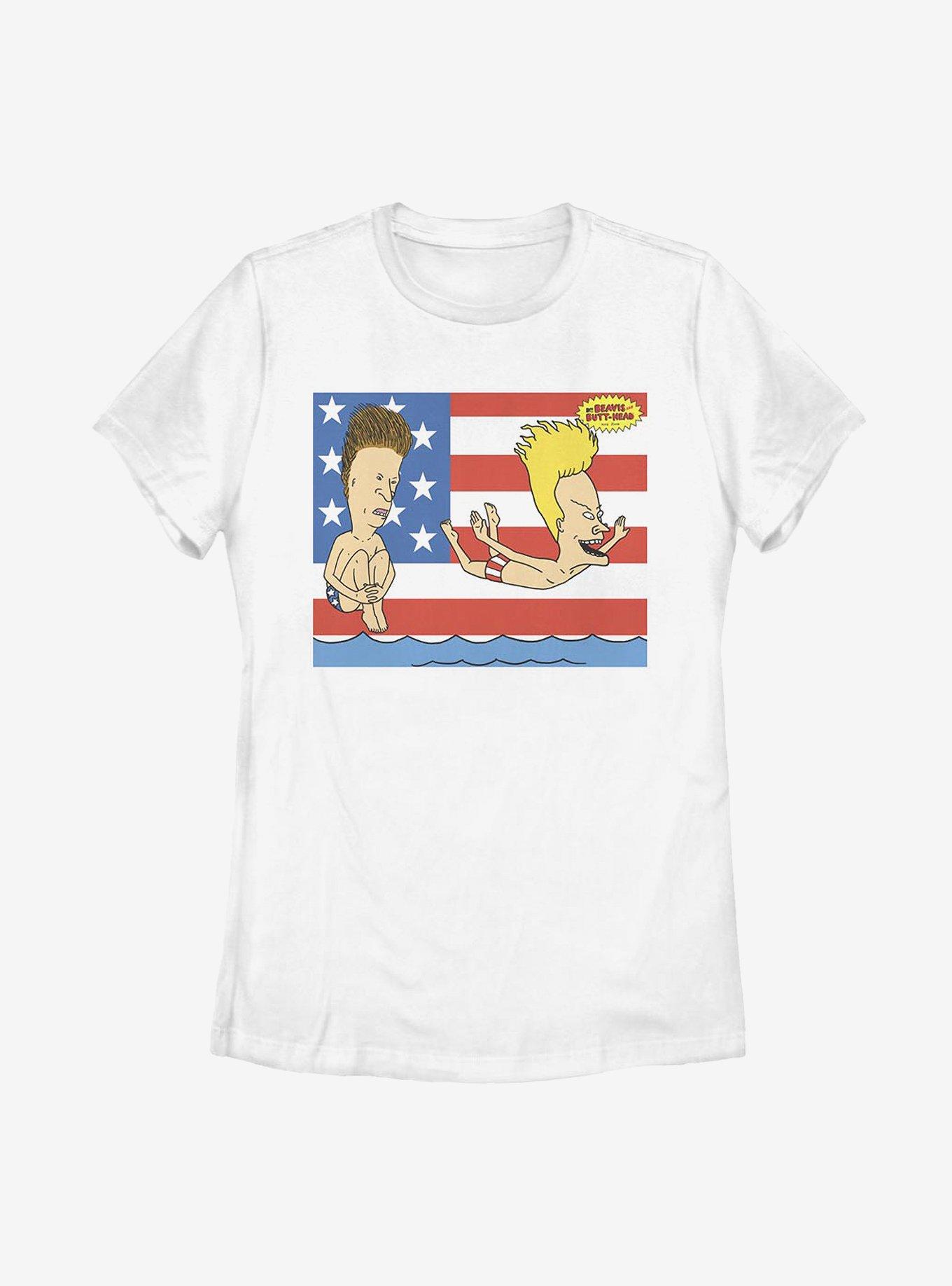 Beavis And Butthead Americana Womens T-Shirt, , hi-res