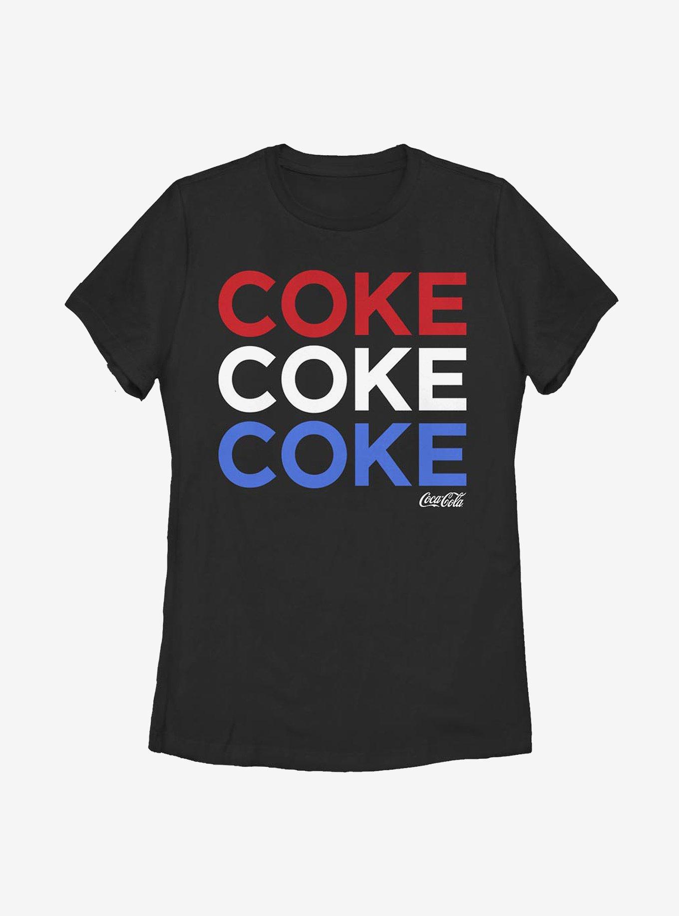 Coca-Cola Red White N Coke Womens T-Shirt, , hi-res