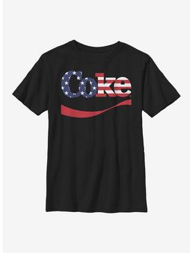 Coca-Cola Spangled Coke Youth T-Shirt, , hi-res