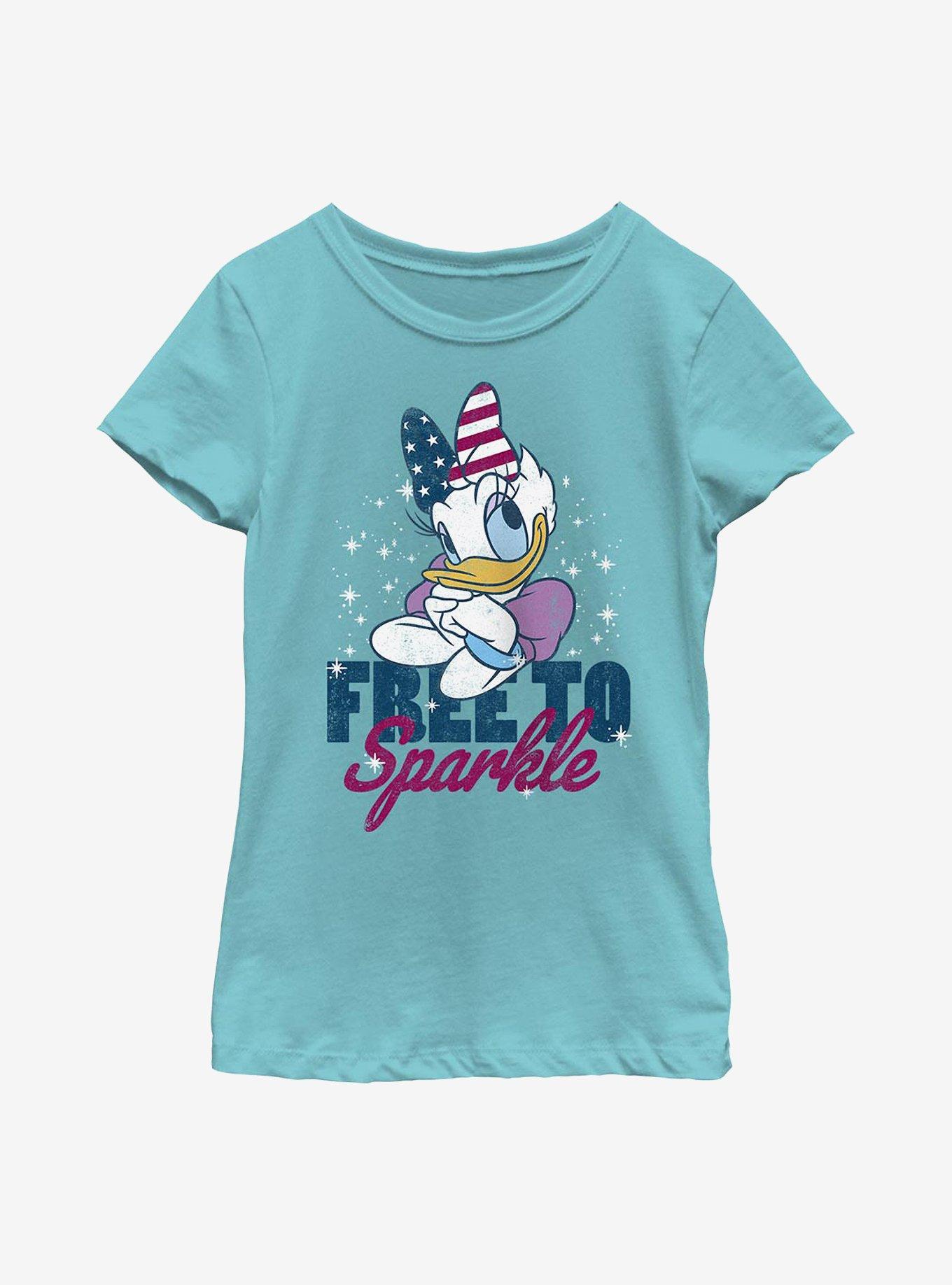 Disney Daisy Duck All American Youth Girls T-Shirt, , hi-res