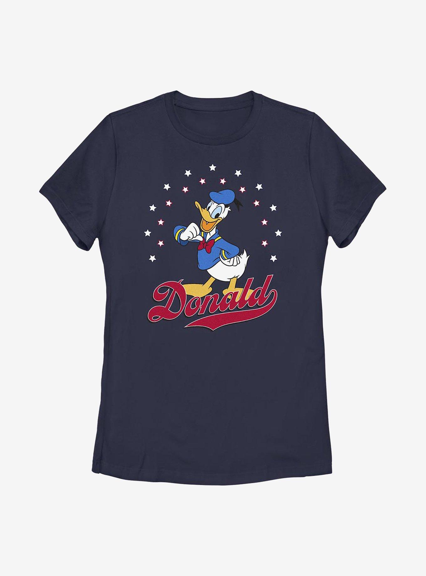 Disney Donald Duck Donald Americana Womens T-Shirt, , hi-res