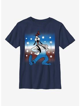 Disney Goofy Patriotic Goof Youth T-Shirt, NAVY, hi-res