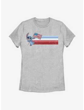 Disney Lilo And Stitch Flag Stitch Womens T-Shirt, , hi-res