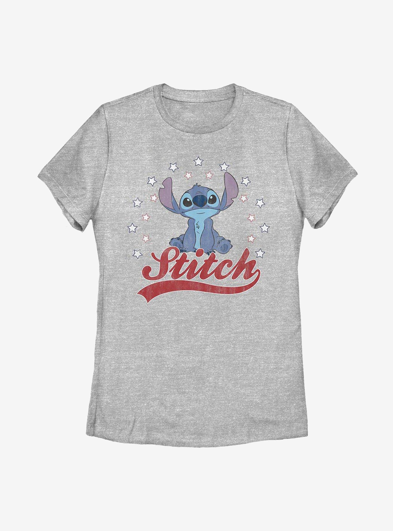 Disney Lilo And Stitch Americana Womens T-Shirt, , hi-res
