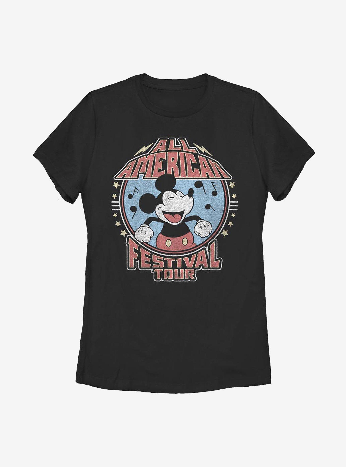 Disney Mickey Mouse American Tour Womens T-Shirt, , hi-res