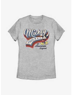 Disney Mickey Mouse Baseball Americana Womens T-Shirt, , hi-res