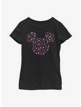 Disney Mickey Mouse Stars And Ears Youth Girls T-Shirt, , hi-res
