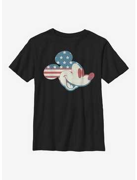Disney Mickey Mouse Americana Flag Fill Youth T-Shirt, , hi-res