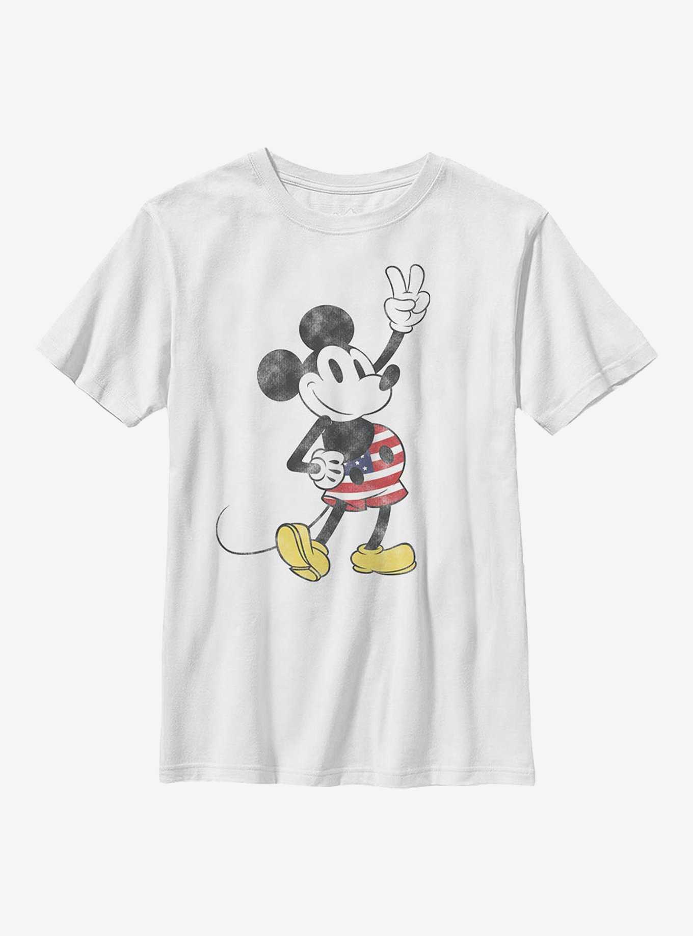 Disney Mickey Mouse American Mouse Youth T-Shirt, , hi-res