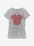 Disney Minnie Mouse Americana Paisley Youth Girls T-Shirt, ATH HTR, hi-res
