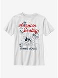 Disney Minnie Mouse Darling Comic Youth T-Shirt, WHITE, hi-res