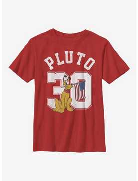 Disney Pluto Collegiate Youth T-Shirt, , hi-res