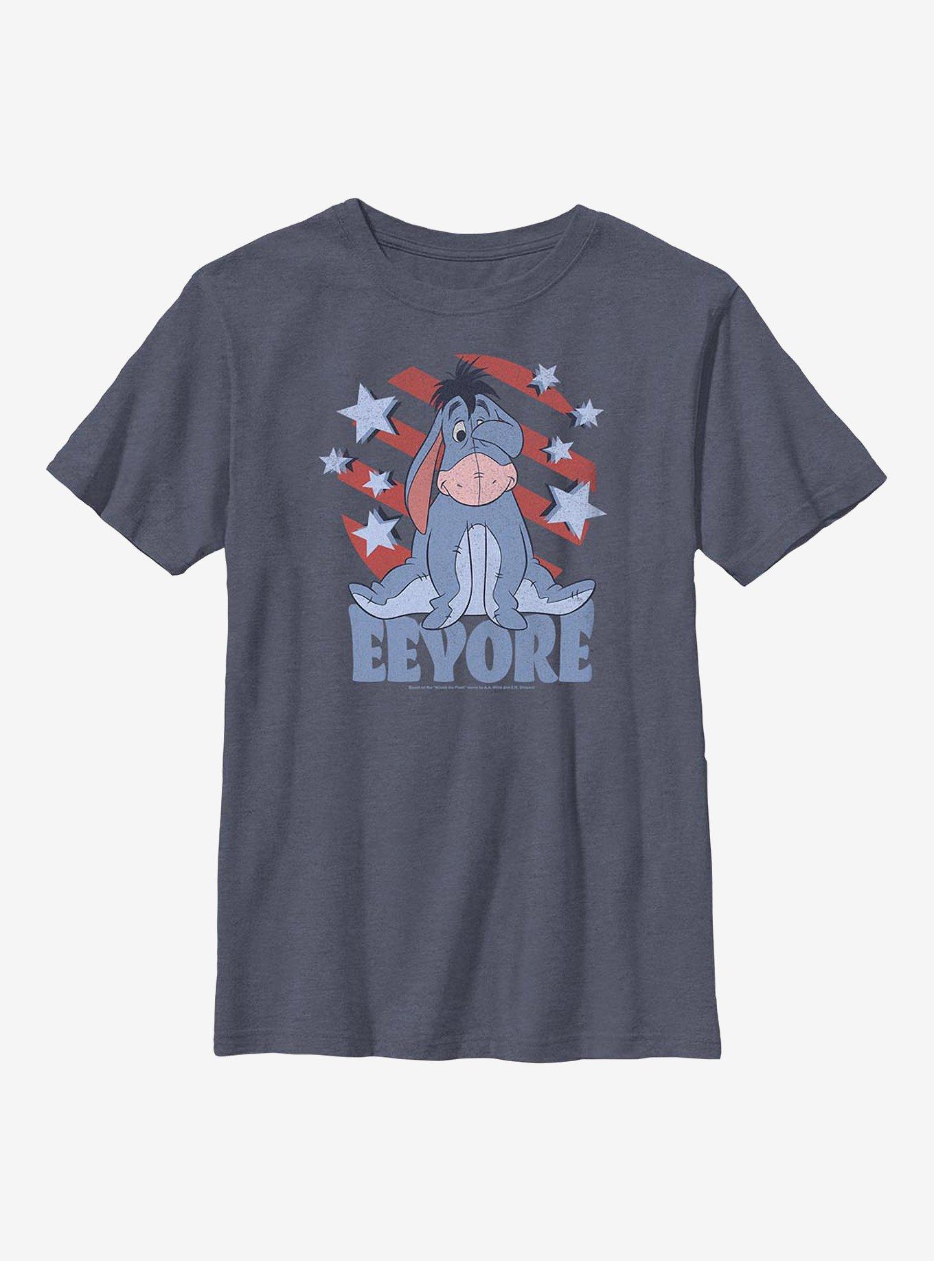 Disney Winnie The Pooh Eeyore Spangled Youth T-Shirt, , hi-res