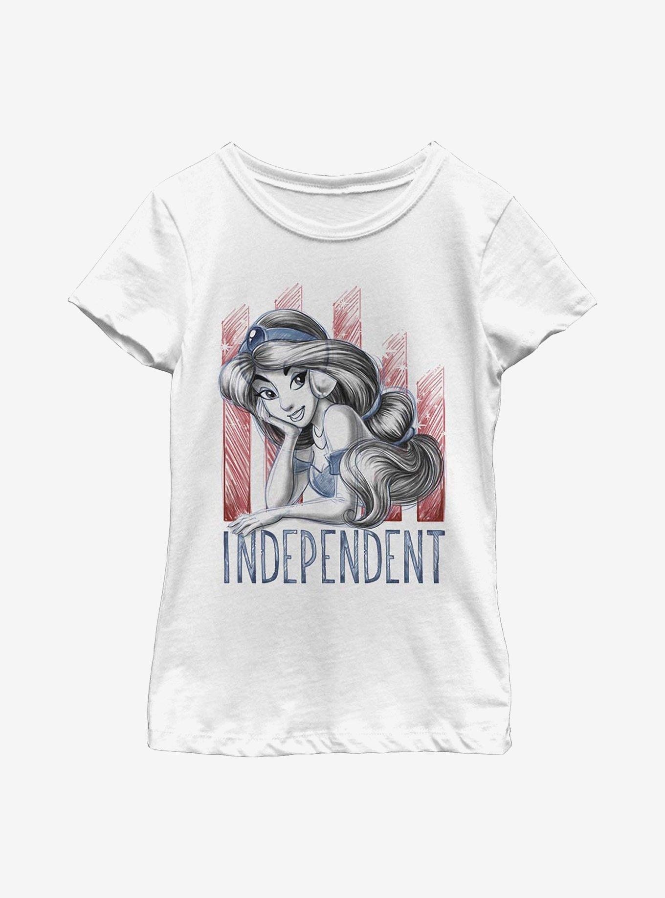 Disney Aladdin Independent Jasmine Youth Girls T-Shirt, , hi-res