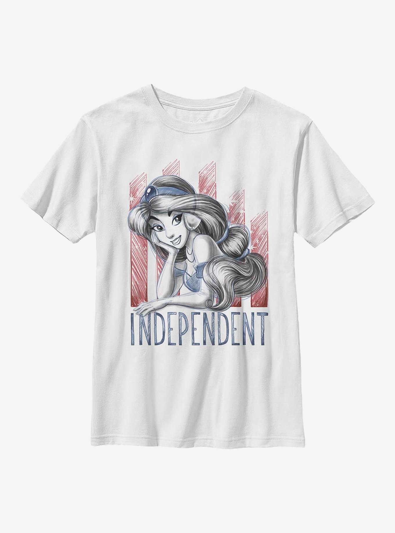 Disney Aladdin Independent Jasmine Youth T-Shirt, , hi-res