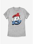 Marvel Avengers Patriotic Avenger Womens T-Shirt, ATH HTR, hi-res