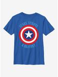 Marvel Avengers Kts Gauntlet Youth T-Shirt, ROYAL, hi-res