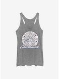Disney Beauty And The Beast Belle Americana Womens Tank Top, GRAY HTR, hi-res