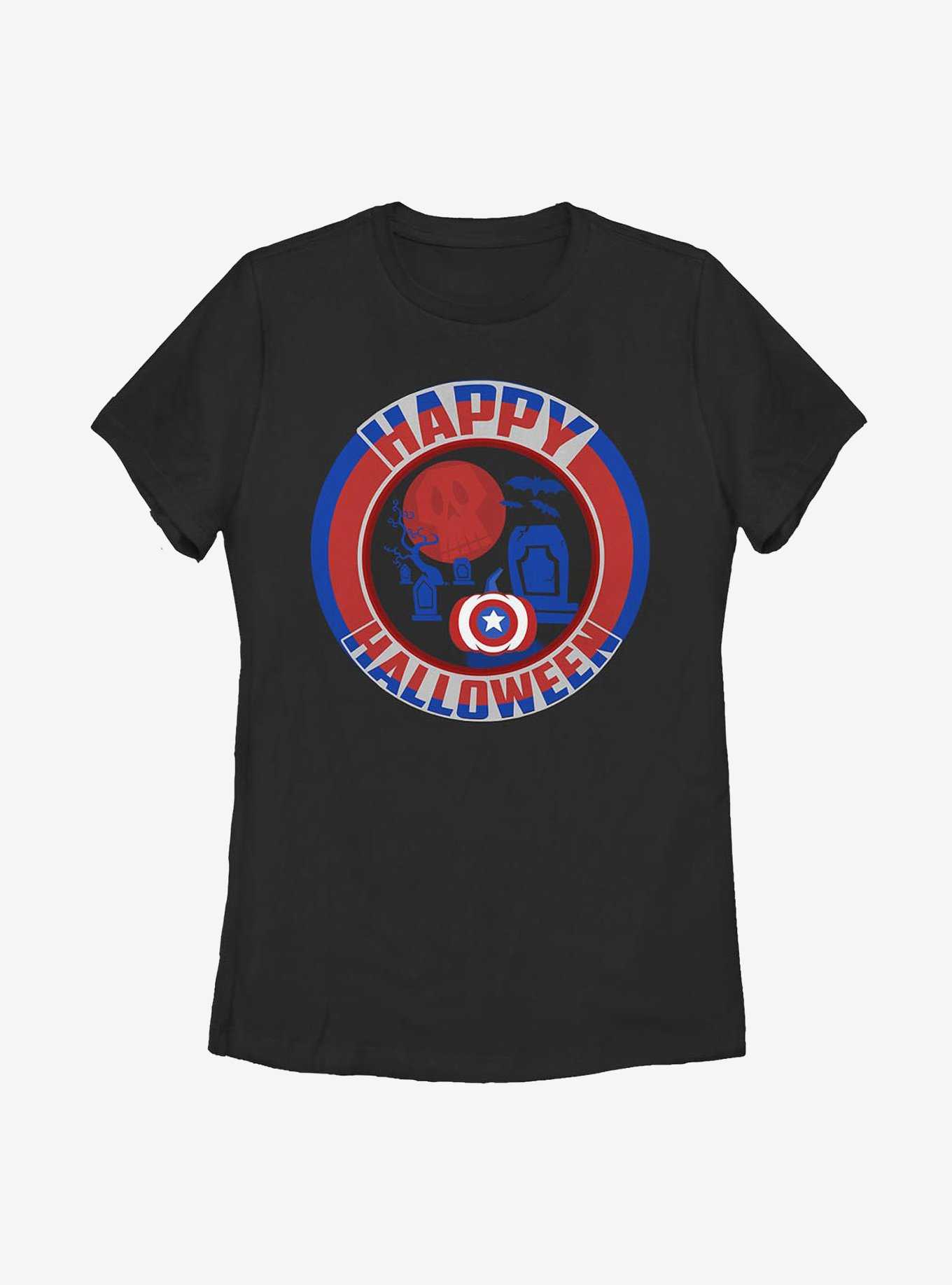 Marvel Captain America Cappy Halloween Womens T-Shirt, , hi-res