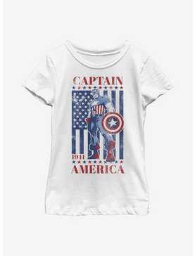 Marvel Captain America Captain Americana Youth Girls T-Shirt, , hi-res