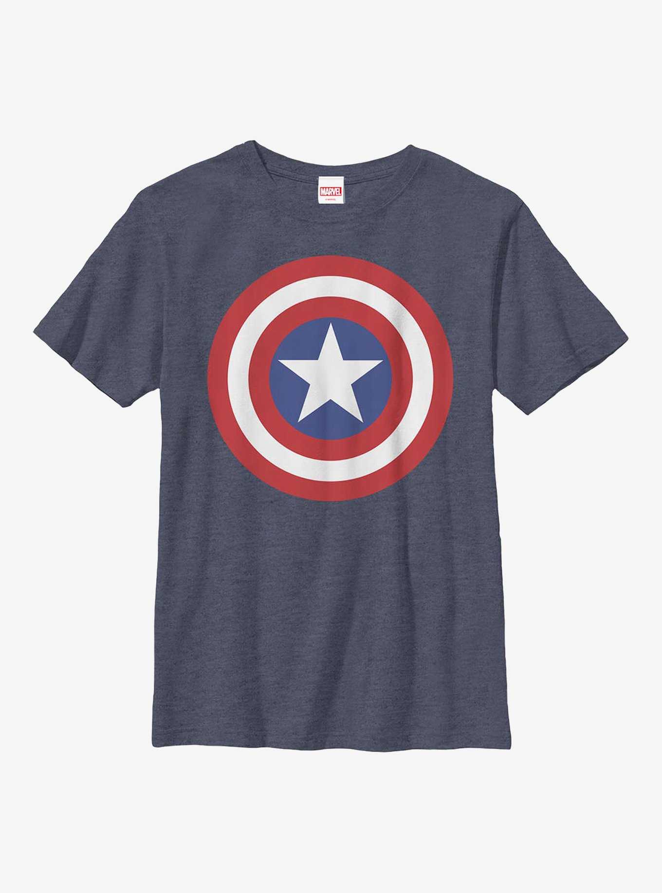Marvel Captain America Classic Shield Youth T-Shirt, , hi-res
