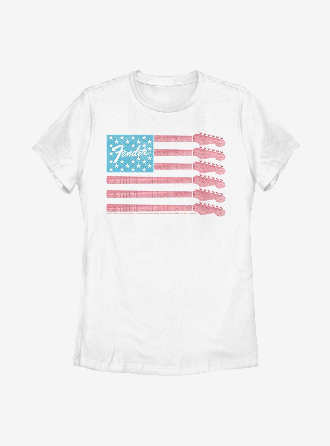 Fender Guitar Flag Womens T-Shirt, , hi-res