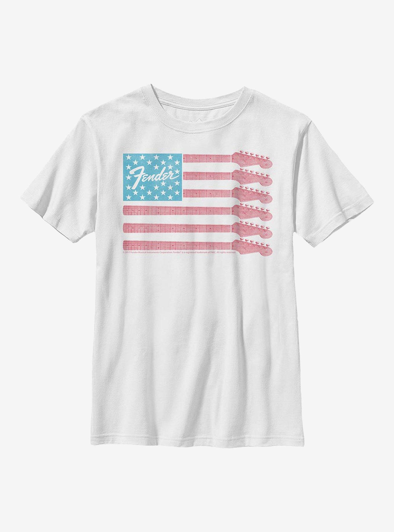 Fender Guitar Flag Youth T-Shirt, , hi-res