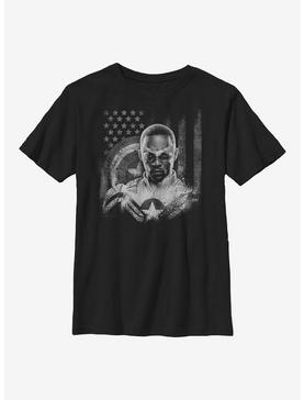 Marvel Falcon And The Winter Soldier Captain America Youth T-Shirt, , hi-res