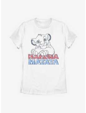 Disney The Lion King Americana Simba Womens T-Shirt, , hi-res