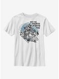 Star Wars The Mandalorian May The Fourth Youth T-Shirt, WHITE, hi-res