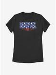 Marvel Star Logo Womens T-Shirt, BLACK, hi-res