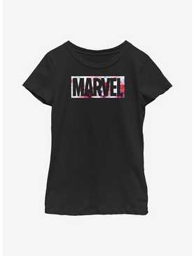 Marvel USA Dye Logo Youth Girls T-Shirt, , hi-res