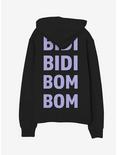 Selena Bidi Bidi Bom Bom Girls Hoodie, BLACK, hi-res