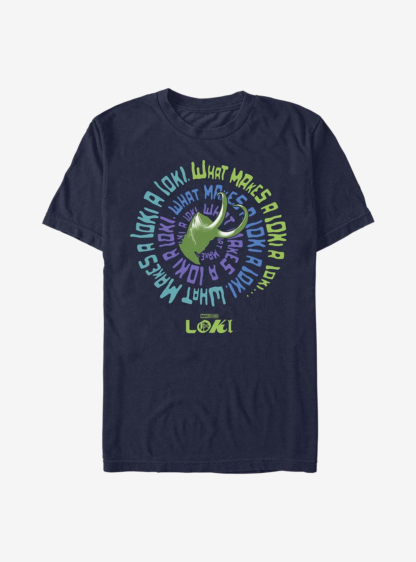 Marvel Loki What Makes A Loki A Loki T-Shirt, NAVY, hi-res