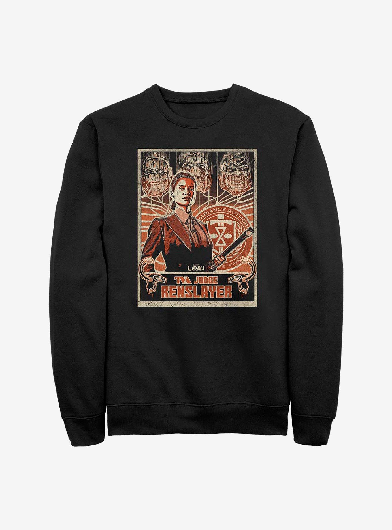 Marvel Loki TVA Judge Renslayer Sweatshirt, , hi-res