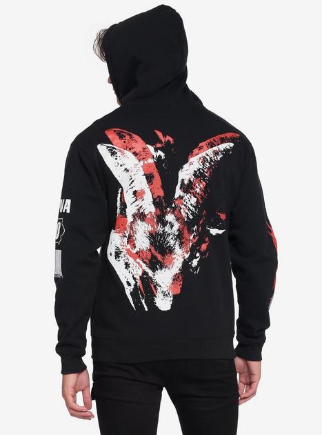 レア SLIPKNOT IOWA パーカー L 20th anniversary Slipknot Iowa 20th Anniversary Hoodie | Hot Topic