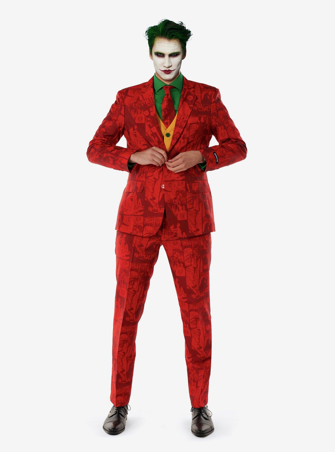 Suicide Squad Joker Golden Tuxedo For Men