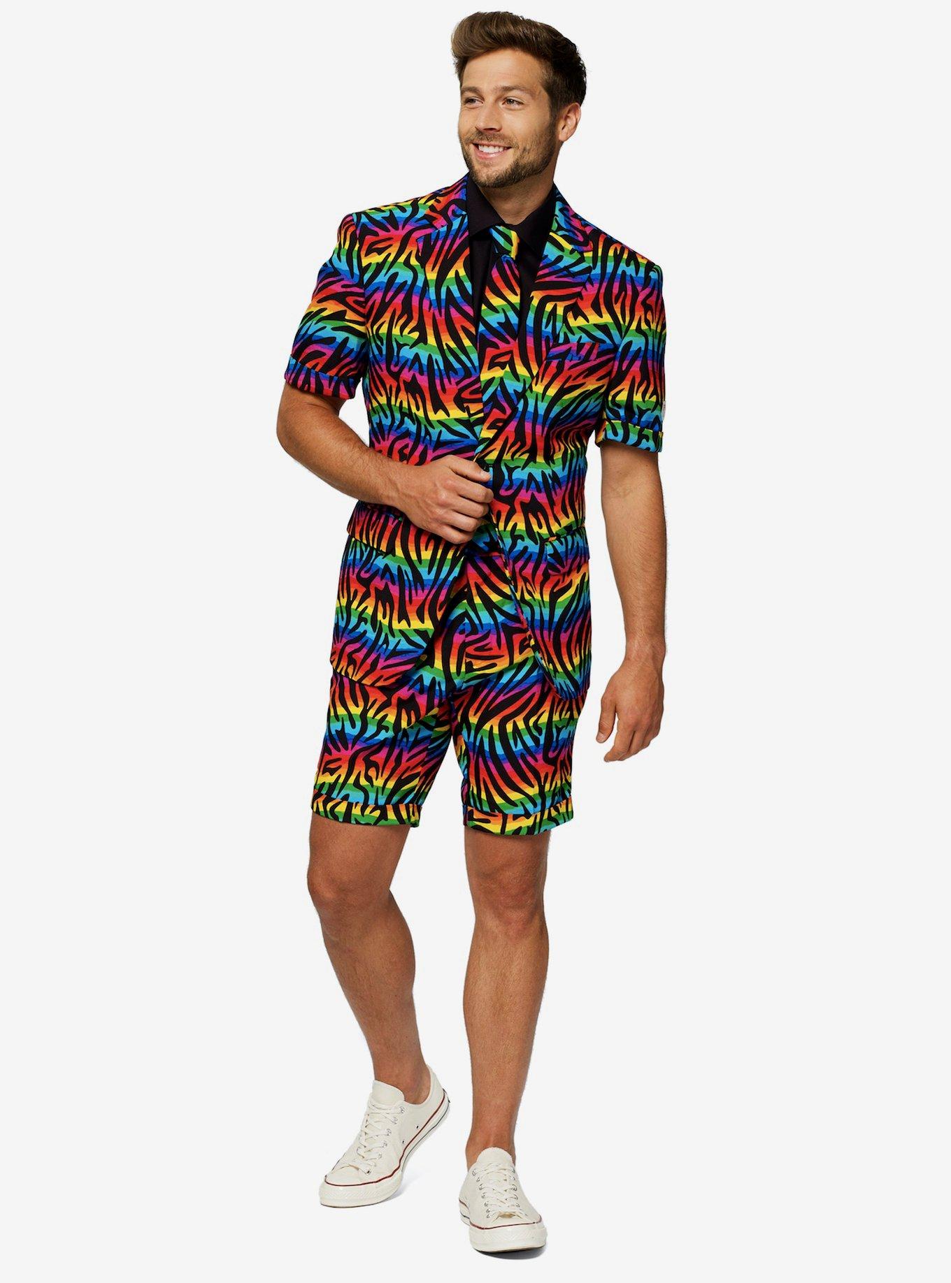 Wild Rainbow Summer Suit