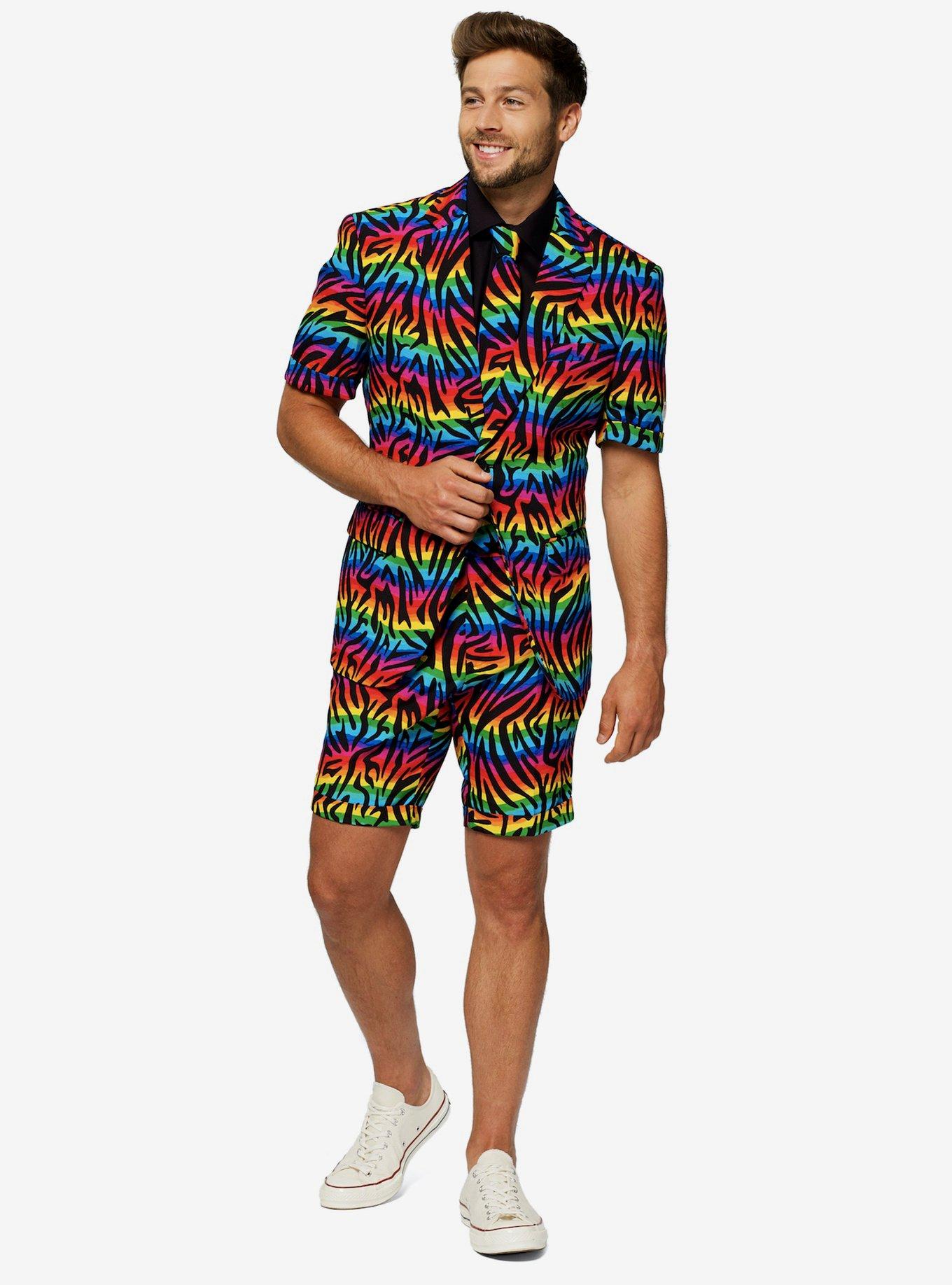 Wild Rainbow Summer Suit, , hi-res