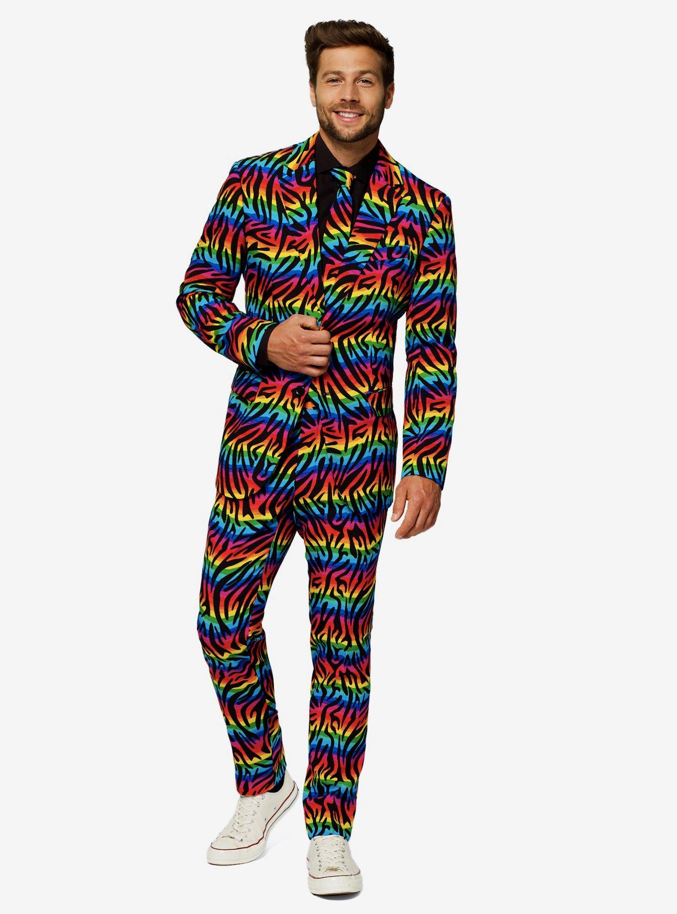 Wild Rainbow Suit, , hi-res