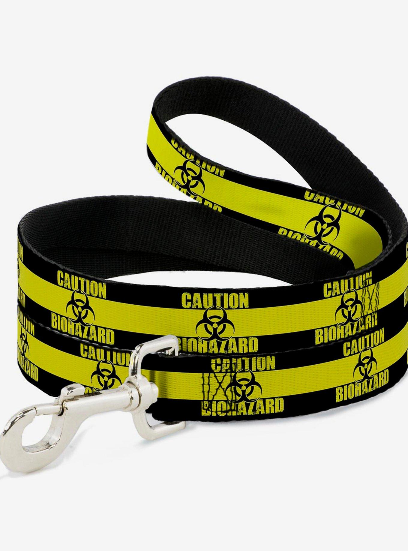 Caution Biohazard Dog Leash, , hi-res