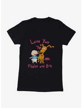 Rugrats Spike And Tommy I Love You To Kibbles And Bits Womens T-Shirt, , hi-res