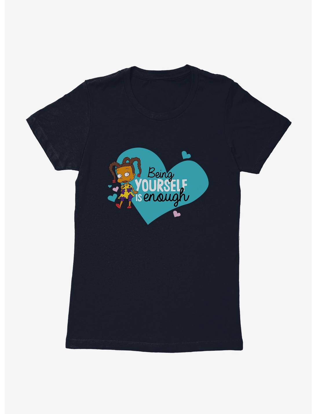 Rugrats Susie Carmichael Being Yourself Is Enough Womens T-Shirt, MIDNIGHT NAVY, hi-res