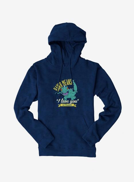 Rugrats Reptar Rawr Means I Love You In Dinosaur Hoodie | BoxLunch