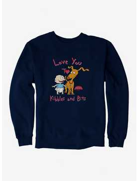 Rugrats Spike And Tommy I Love You To Kibbles And Bits Sweatshirt, , hi-res