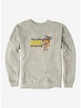 Rugrats Susie Carmichael Stop Feeling Sorry For Yourself Sweatshirt, OATMEAL HEATHER, hi-res