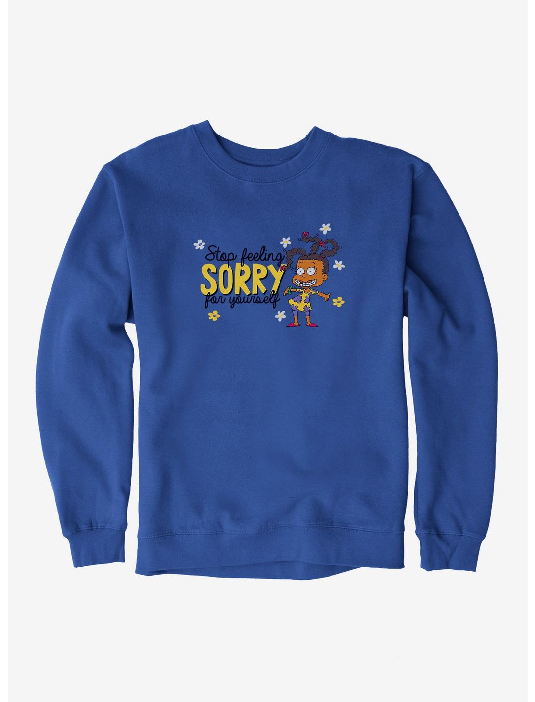 Rugrats Susie Carmichael Stop Feeling Sorry For Yourself Sweatshirt, ROYAL BLUE, hi-res